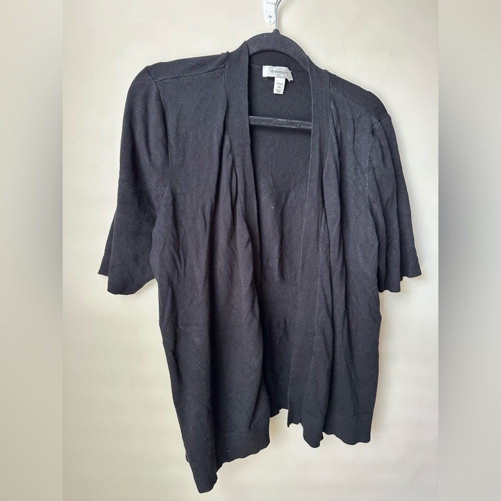 Dress Barn Women's Cardigan Black Size 2X